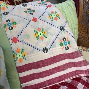 Yaglik Embroidered Woven Textile